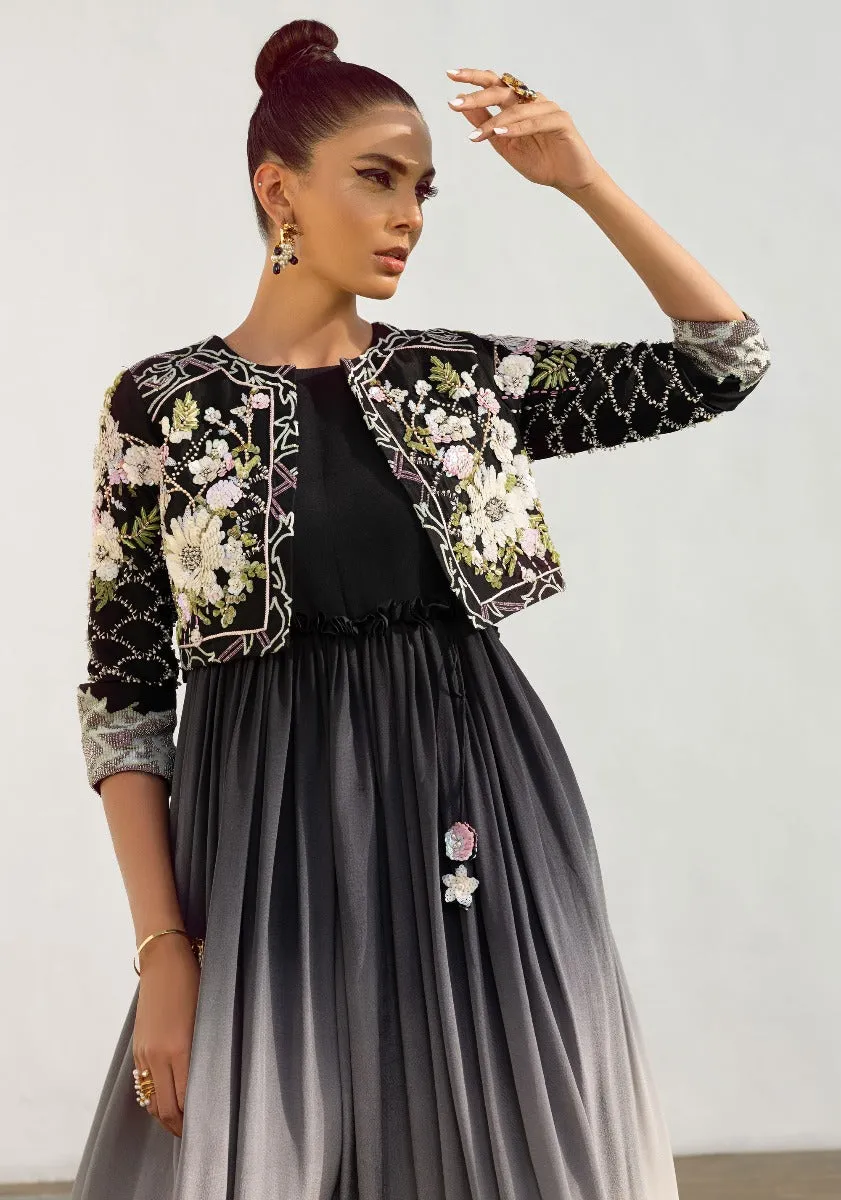 Wilma Black Ombre