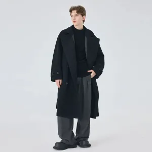 Winter Black Overcoat