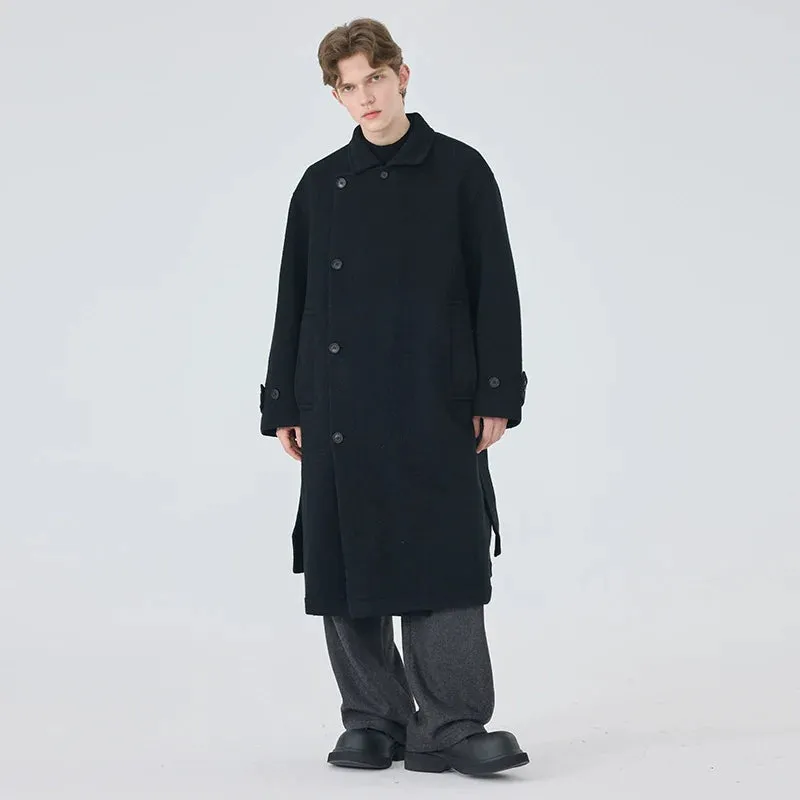 Winter Black Overcoat