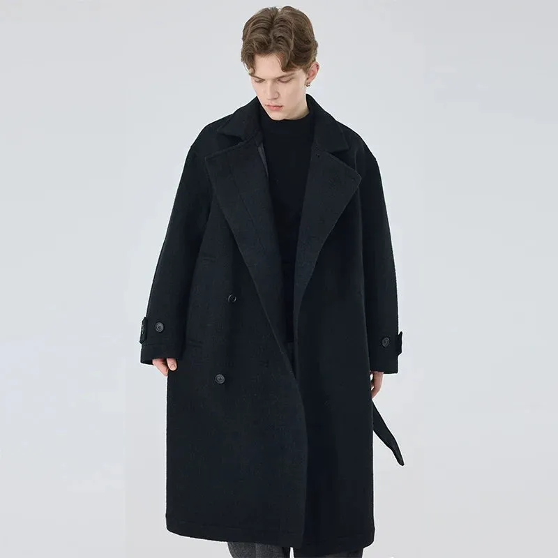 Winter Black Overcoat