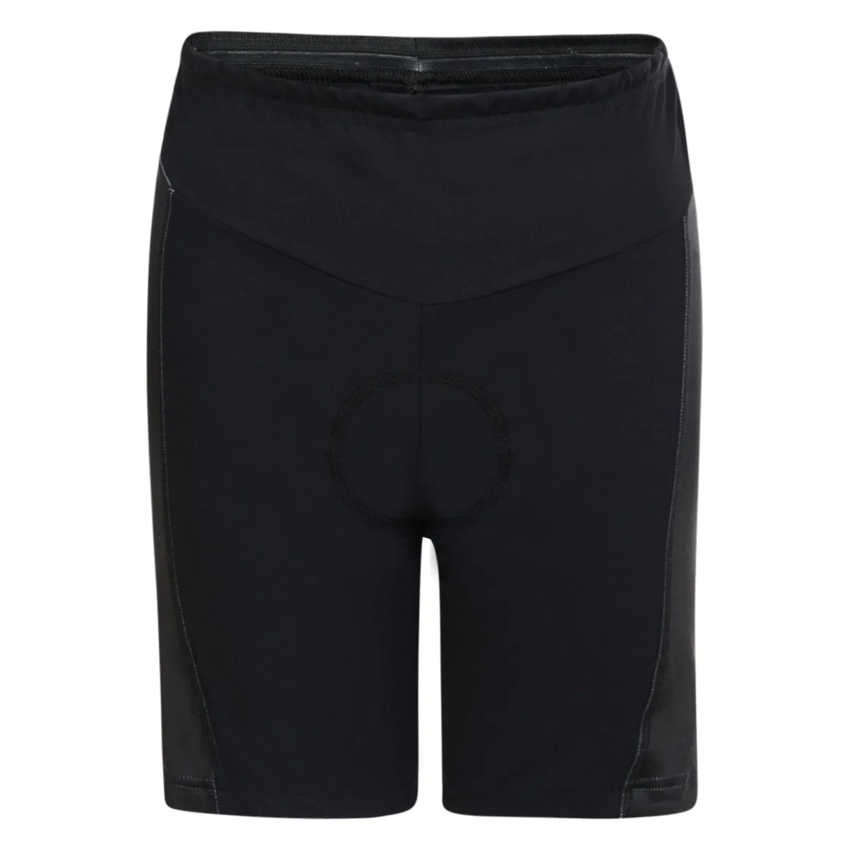 Womens Black Padded Cycling Shorts