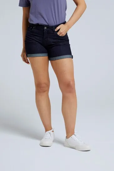 Womens Blue Skye Organic Shorts
