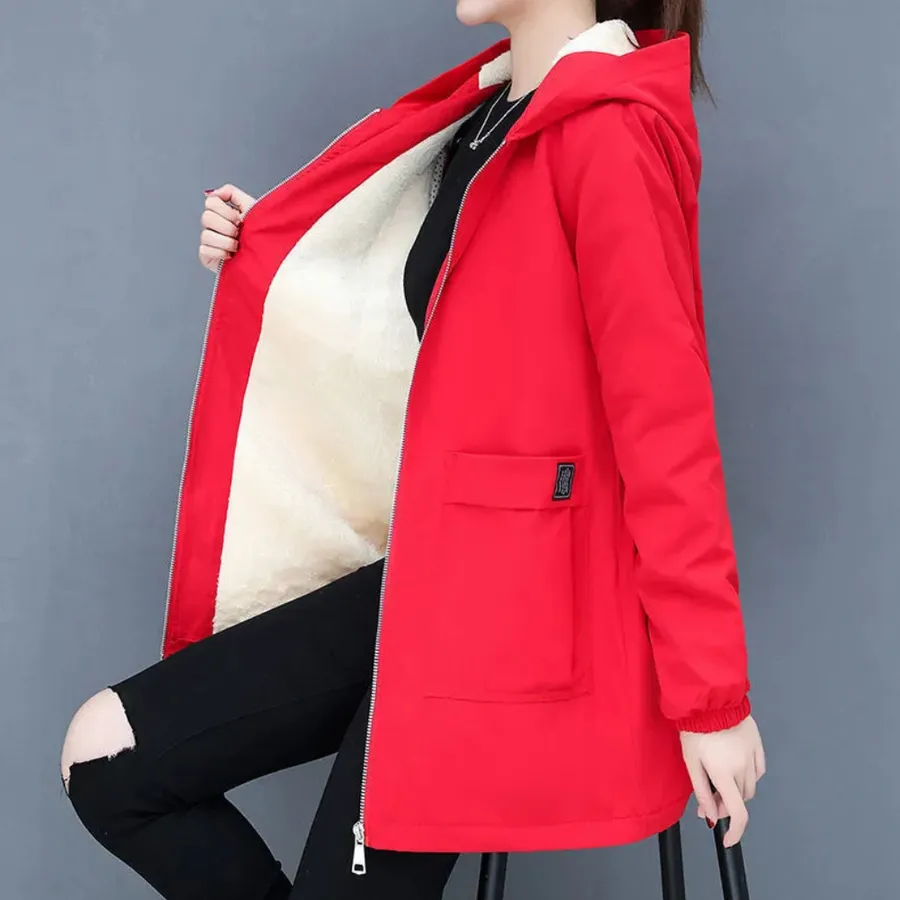 Women's Casual Hooded Kaleia Jacket