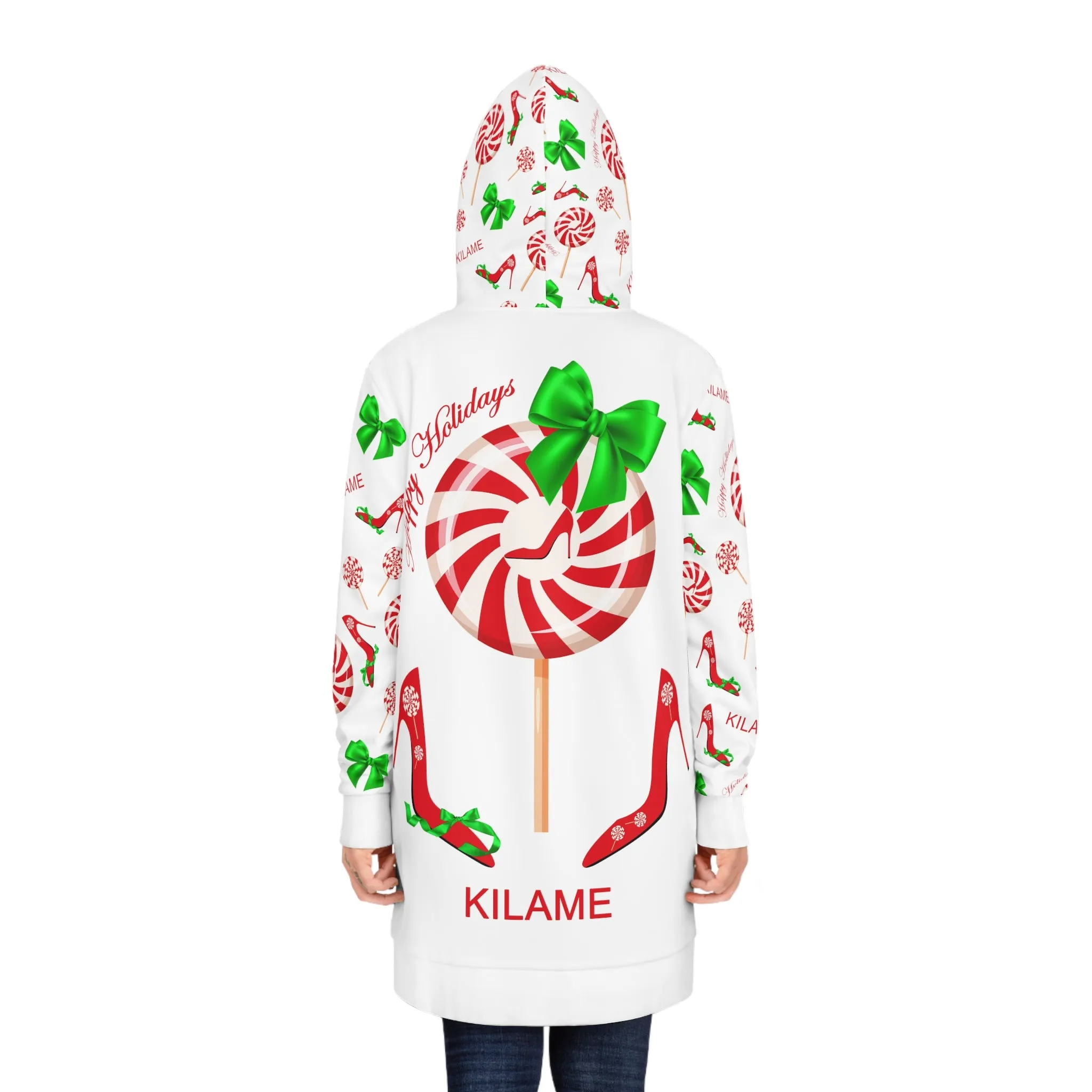 Women's Hoodie Dress 'Peppermint'