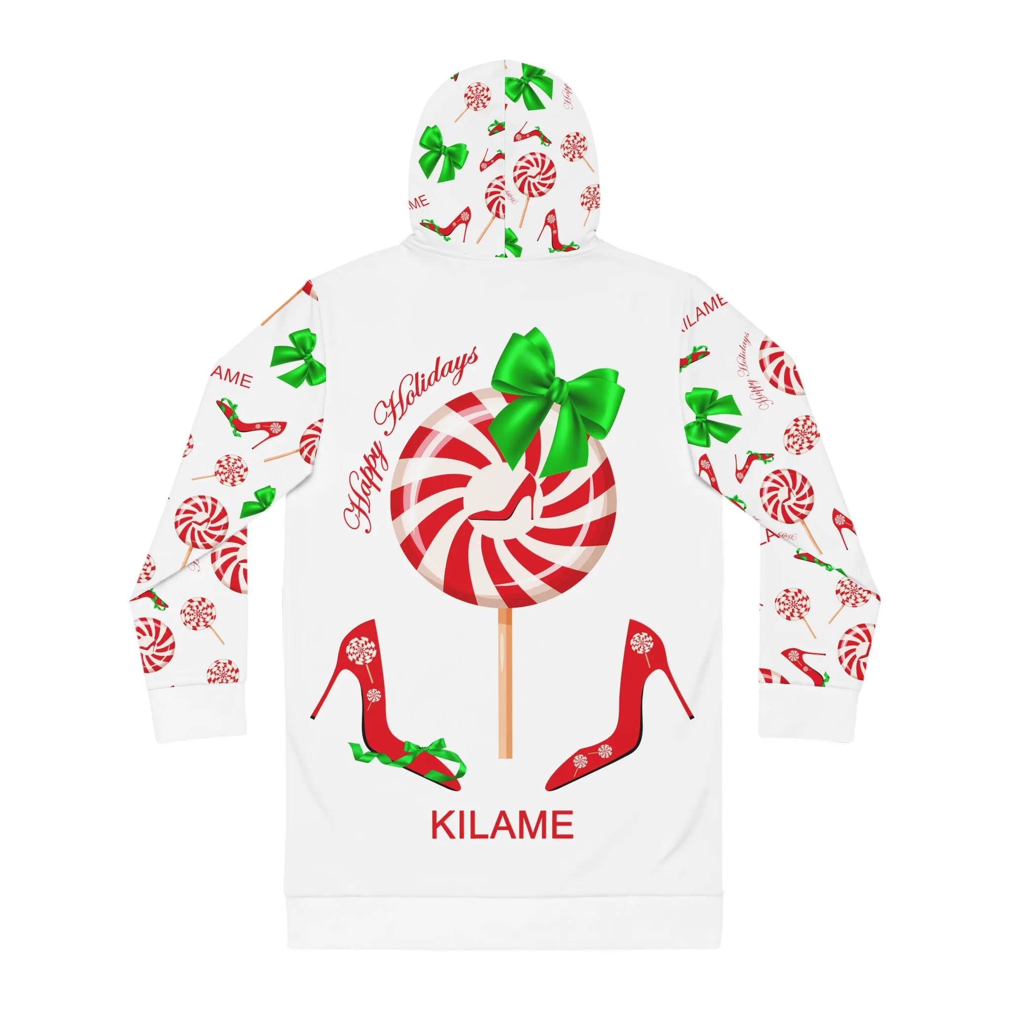 Women's Hoodie Dress 'Peppermint'