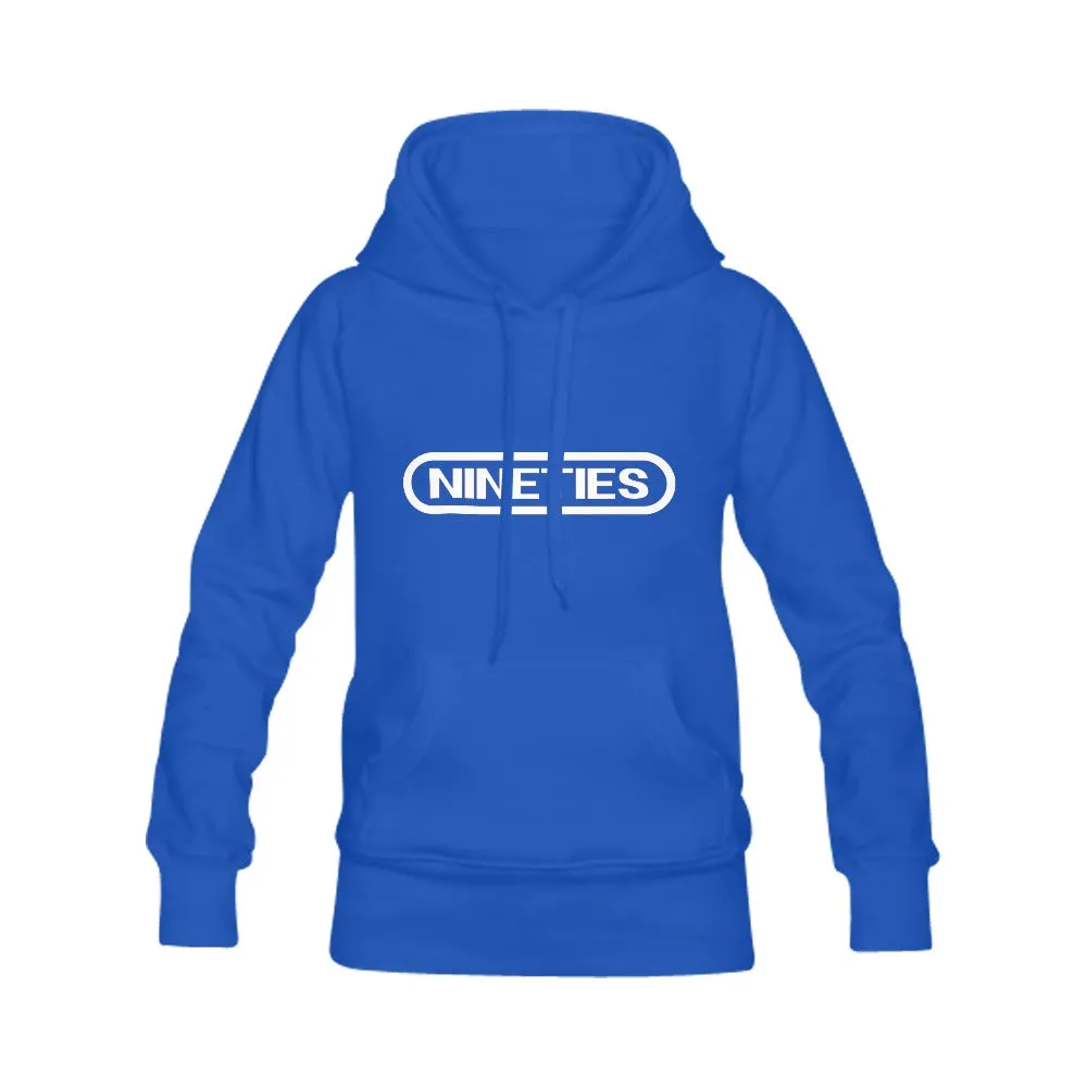 Women's Nineties Nintendo Logo  Classic Hoodies Multi-color