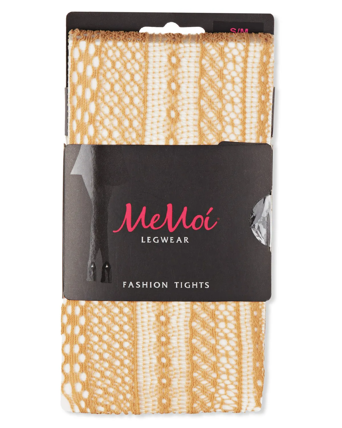 Women's Optic Spiral Sheer Net Nylon Tights