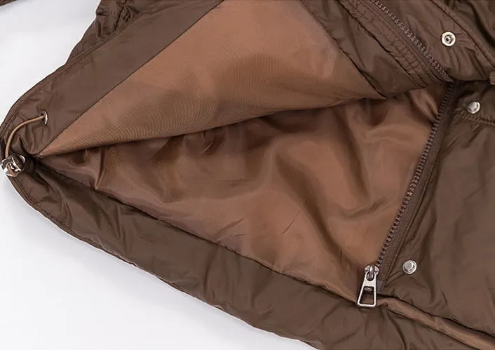 Women's Quilted and Padded Cropped Puffer Jacket for Maximum Warmth