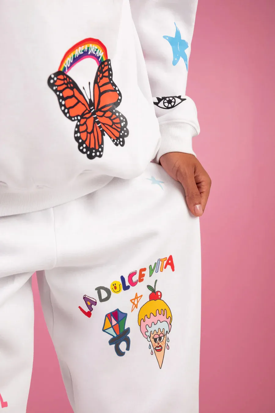 x @iscreamcolour Somebody Loves You Sweatpants