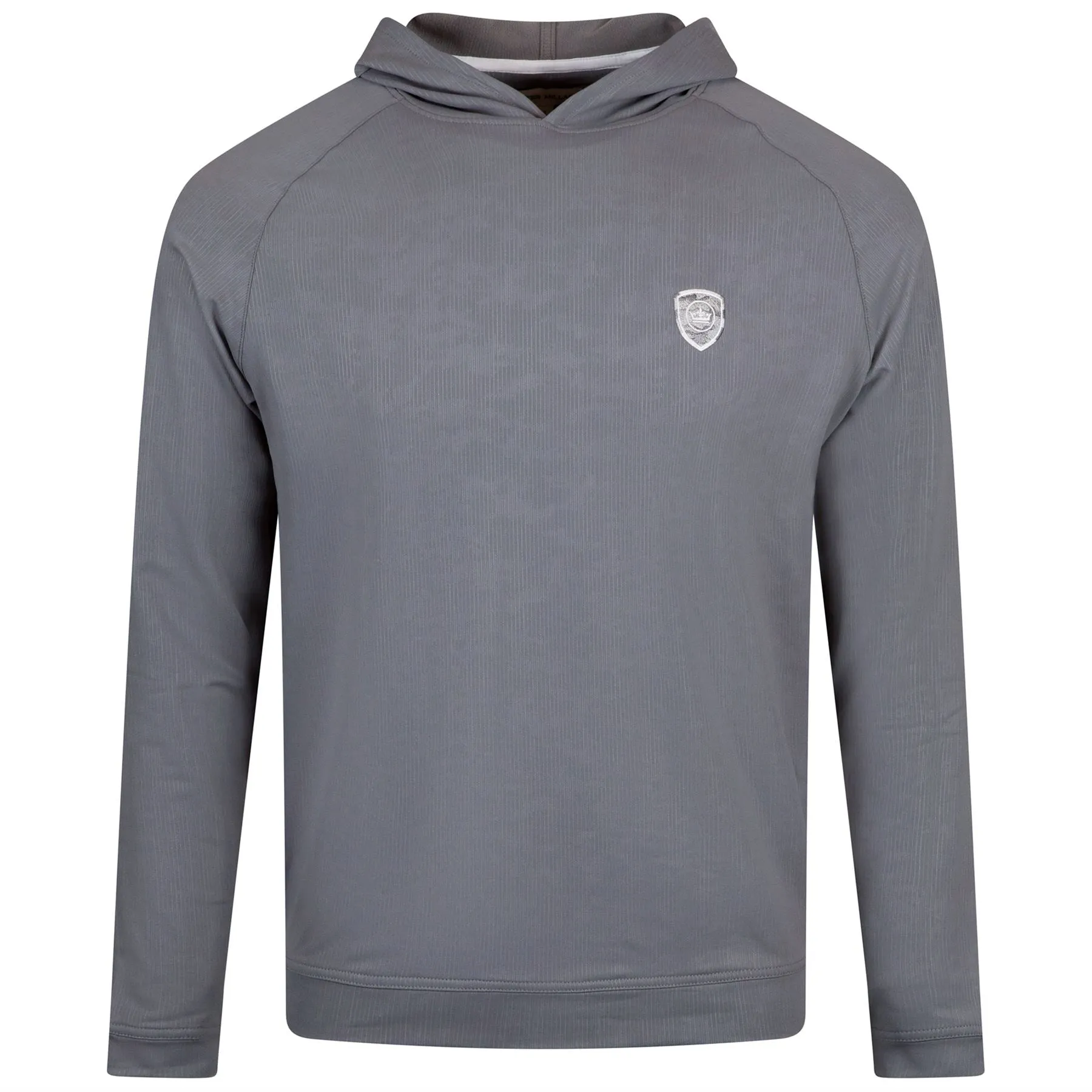 X TRENDYGOLF Camo Shield Pine Camp Performance Hoodie Oslo Gray