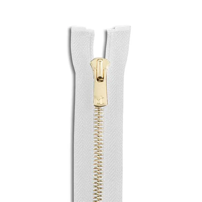 YKK Excella #5 Golden Brass Jacket Zipper