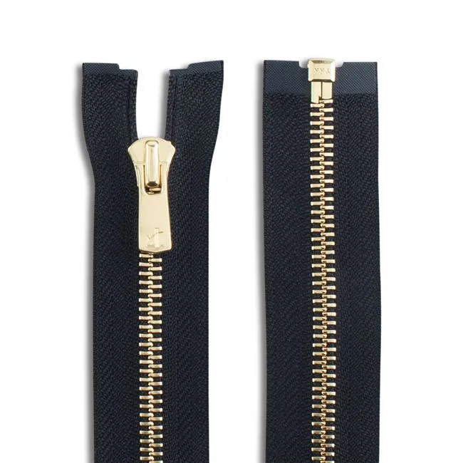 YKK Excella #5 Golden Brass Jacket Zipper