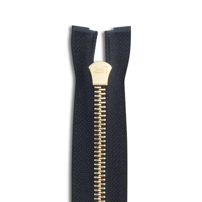 YKK Excella #5 Golden Brass Jacket Zipper
