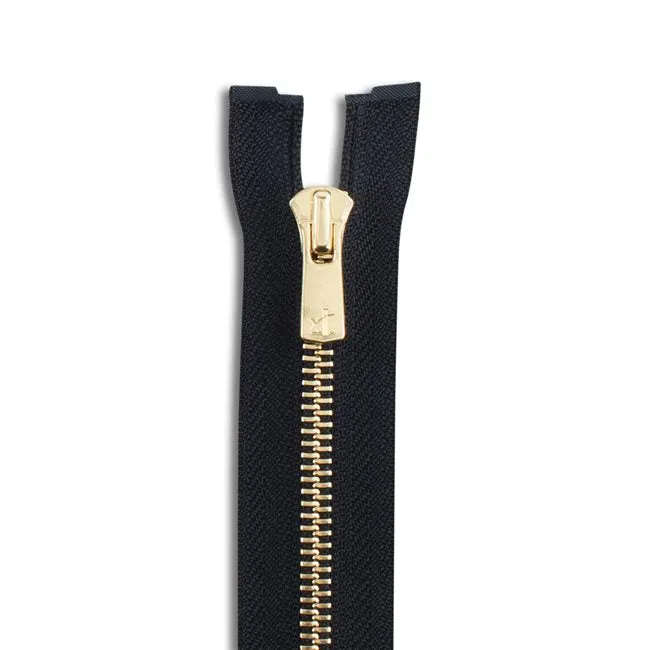 YKK Excella #5 Golden Brass Jacket Zipper