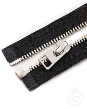 YKK Excella® | Complete, separating zipper with single slider | Silver | Size 5