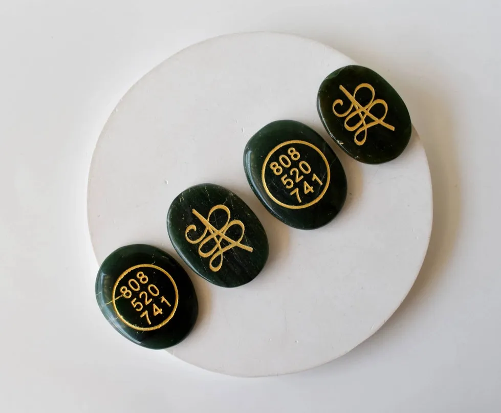 Zibu Stone Green Jade FB3347 🌼