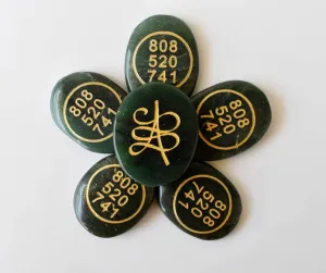 Zibu Stone Green Jade FB3347 🌼