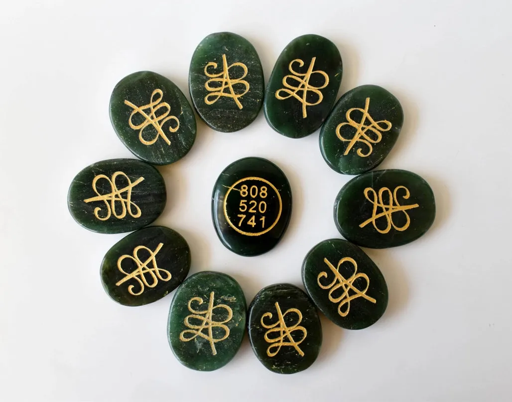 Zibu Stone Green Jade FB3347 🌼