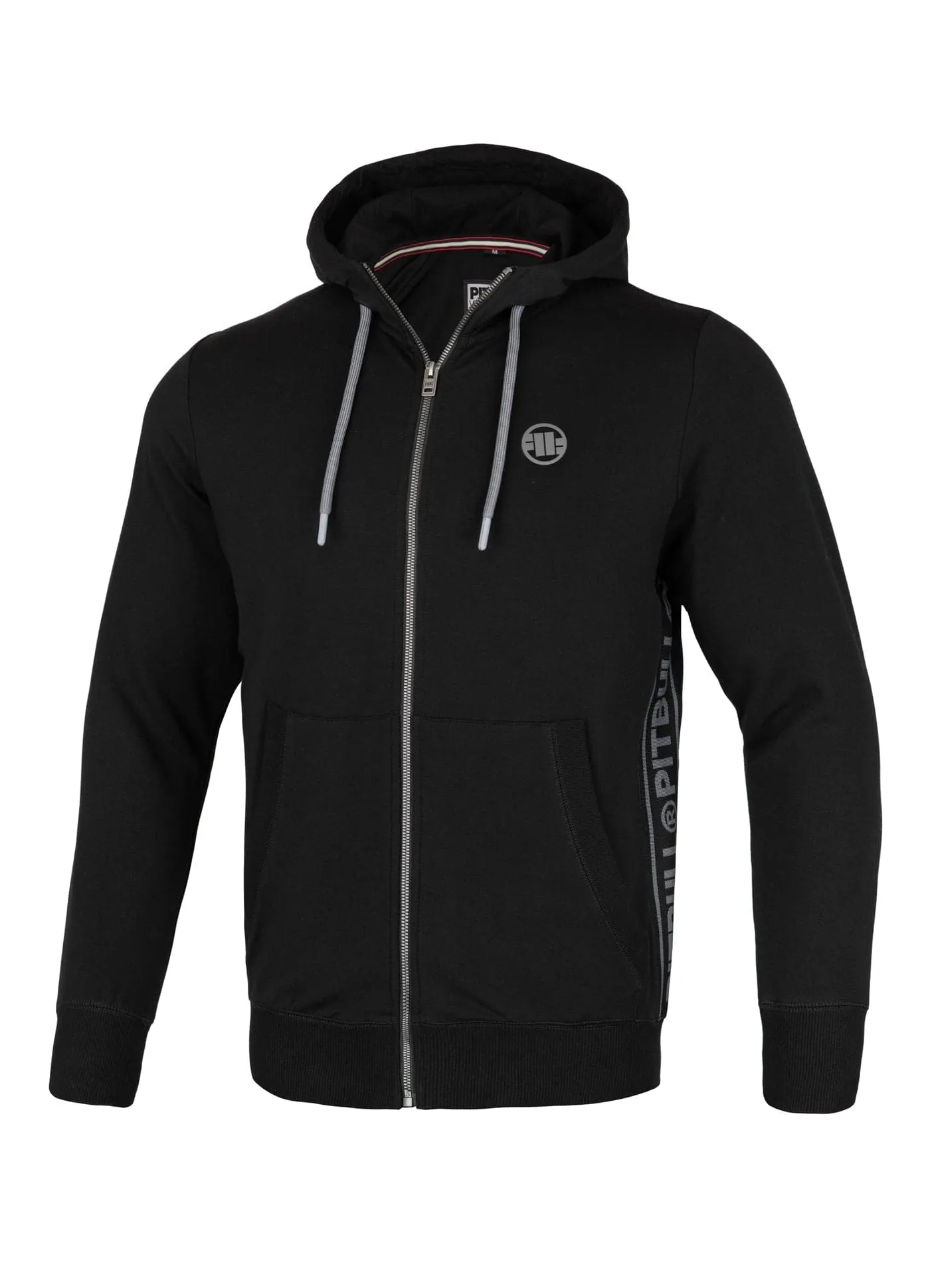 Zip Hoodie Lotus French Terry - Black