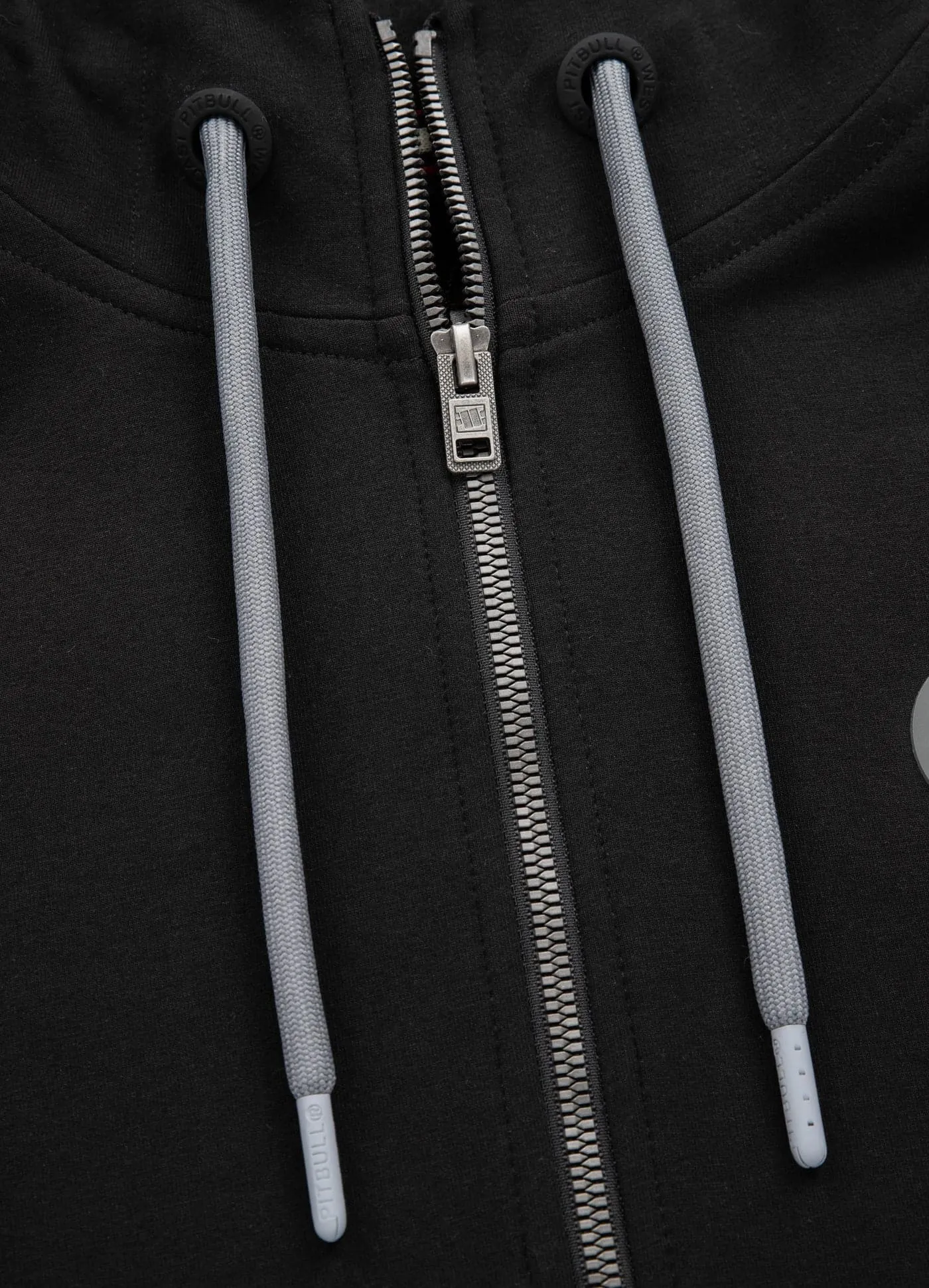 Zip Hoodie Lotus French Terry - Black