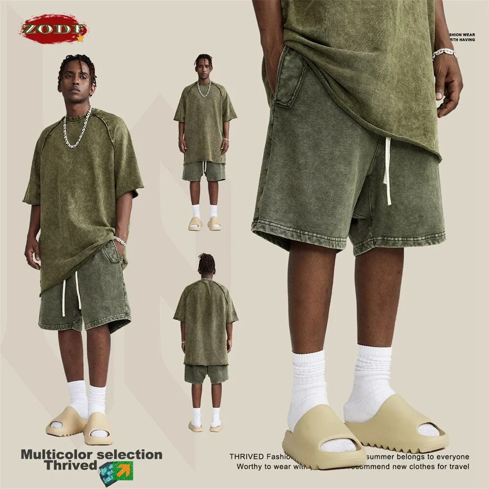 ZODF Washed Batik Shorts
